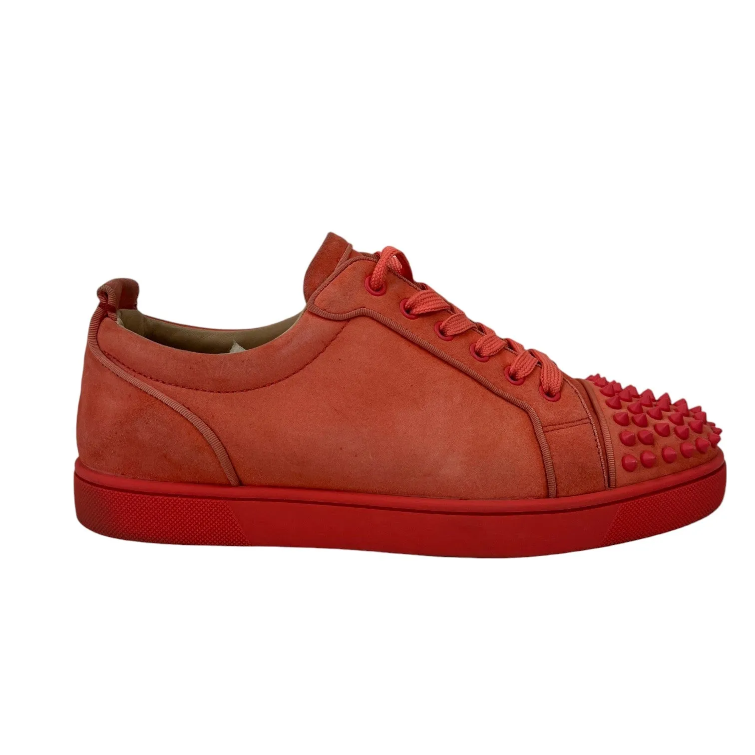 Men's Junior Spikes Low Trainers Red Size EU 41.5 / UK 7.5