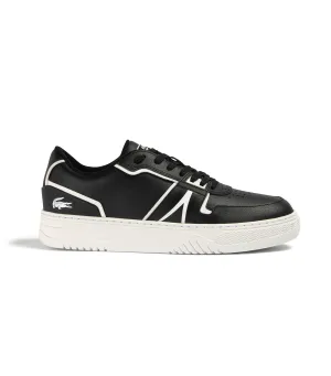 Men's L001 Baseline Leather Trainers Black/White