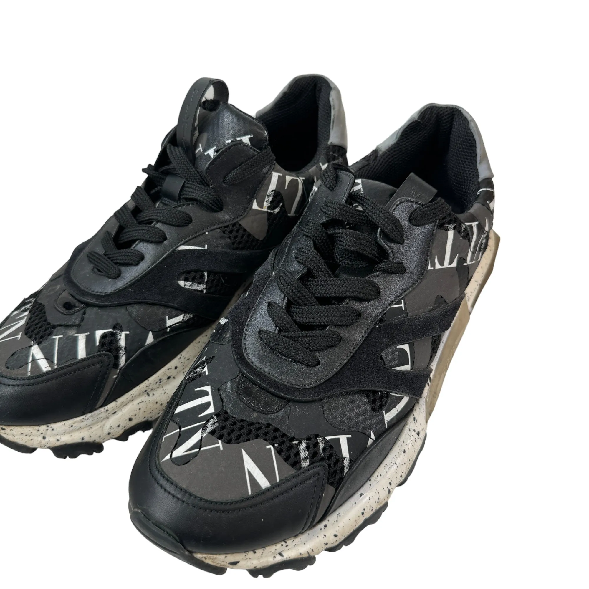 Men's Vltn Bounce Camouflage Low Trainers Black Size EU 43 / UK 9