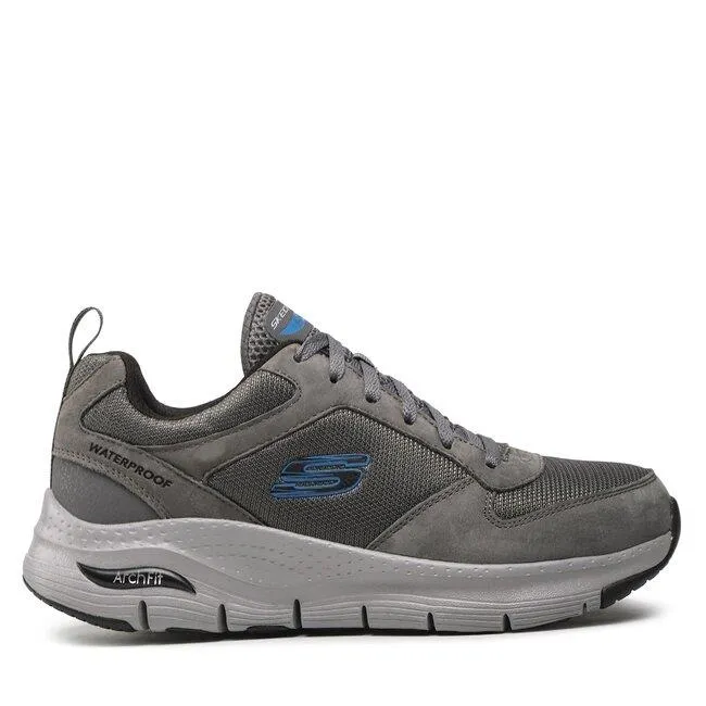 Men's Wide Fit Skechers 232500 Render Arch Fit Walking Trainers