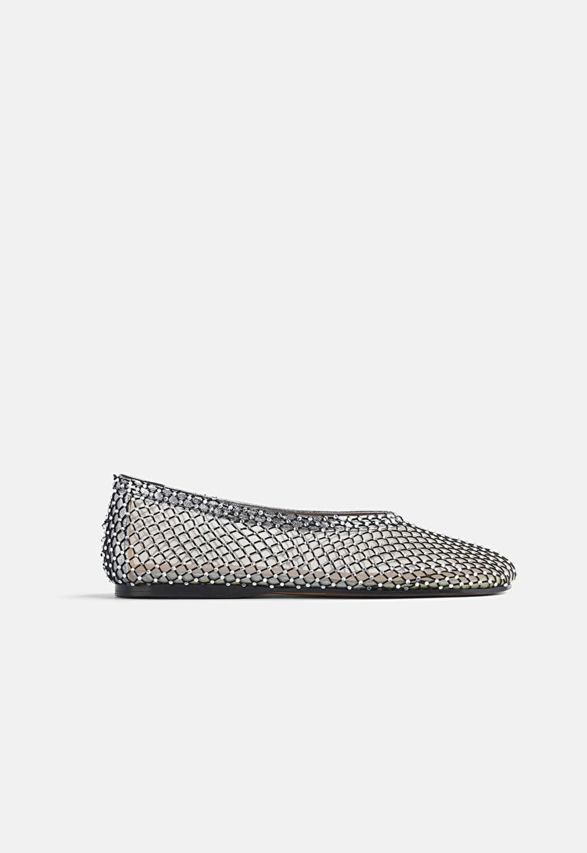 mesh ballet flat