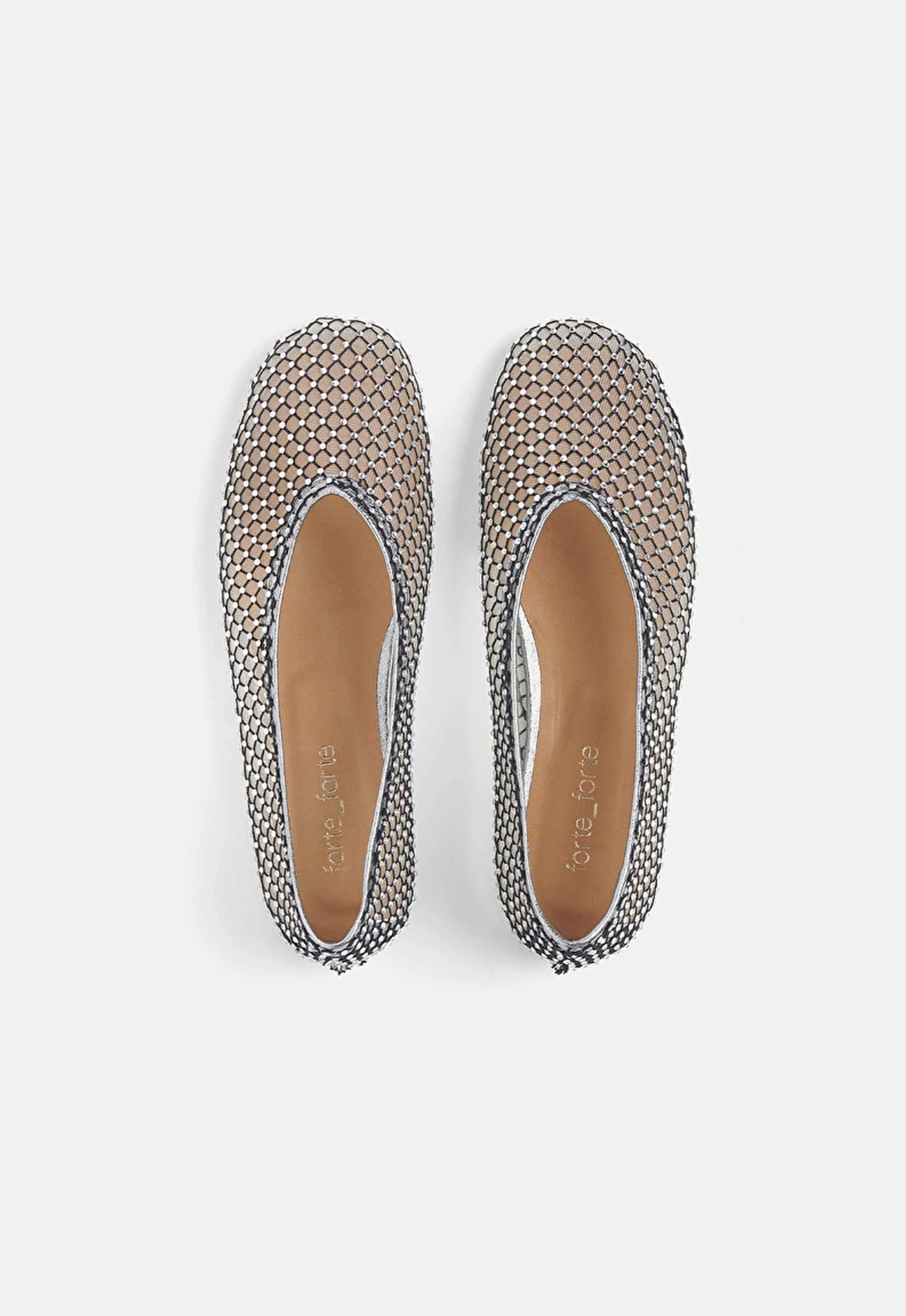 mesh ballet flat