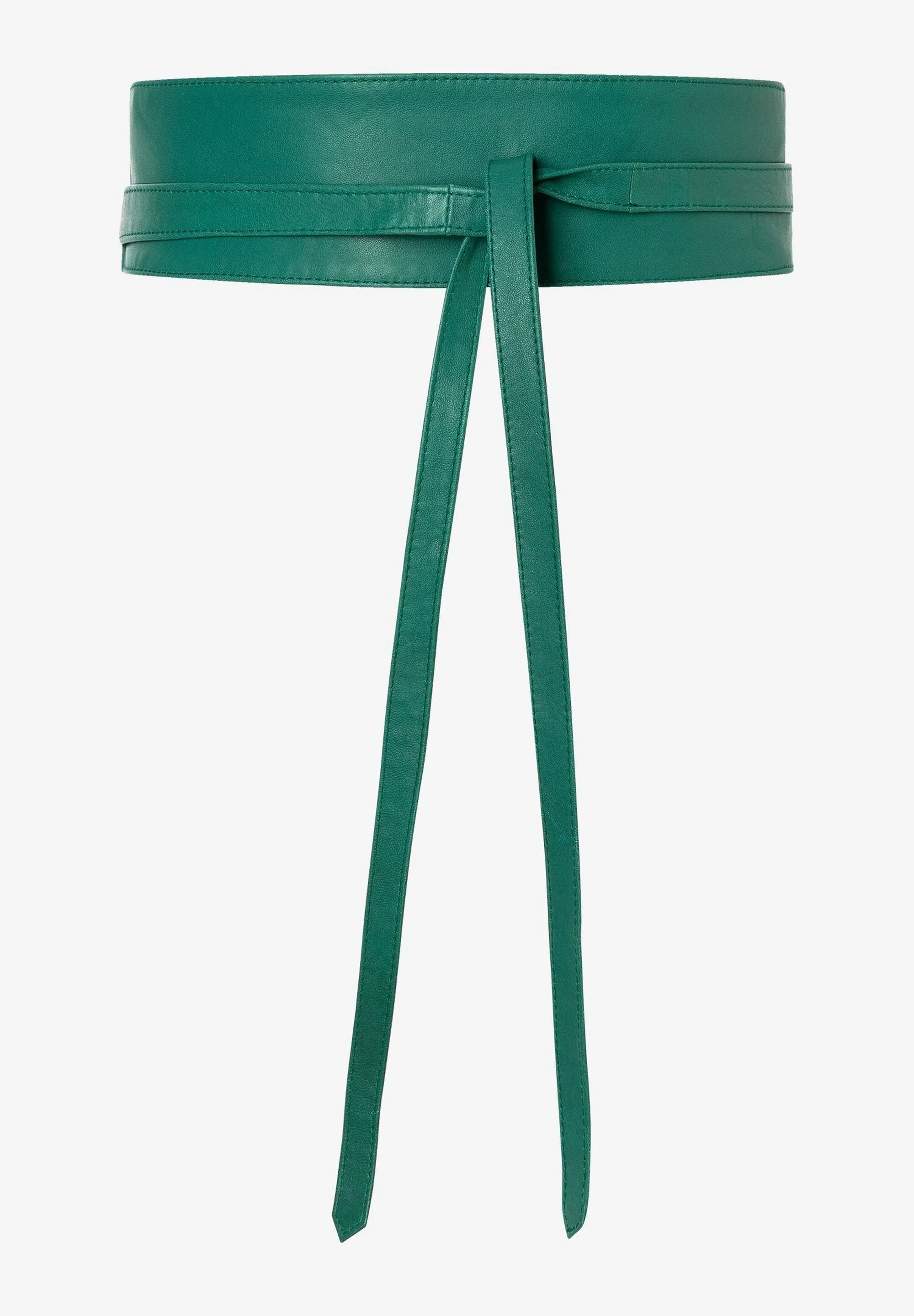 More & More Obi Leather Belt Green