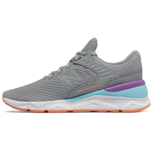 New Balance Women's X-90 Light Grey Runners