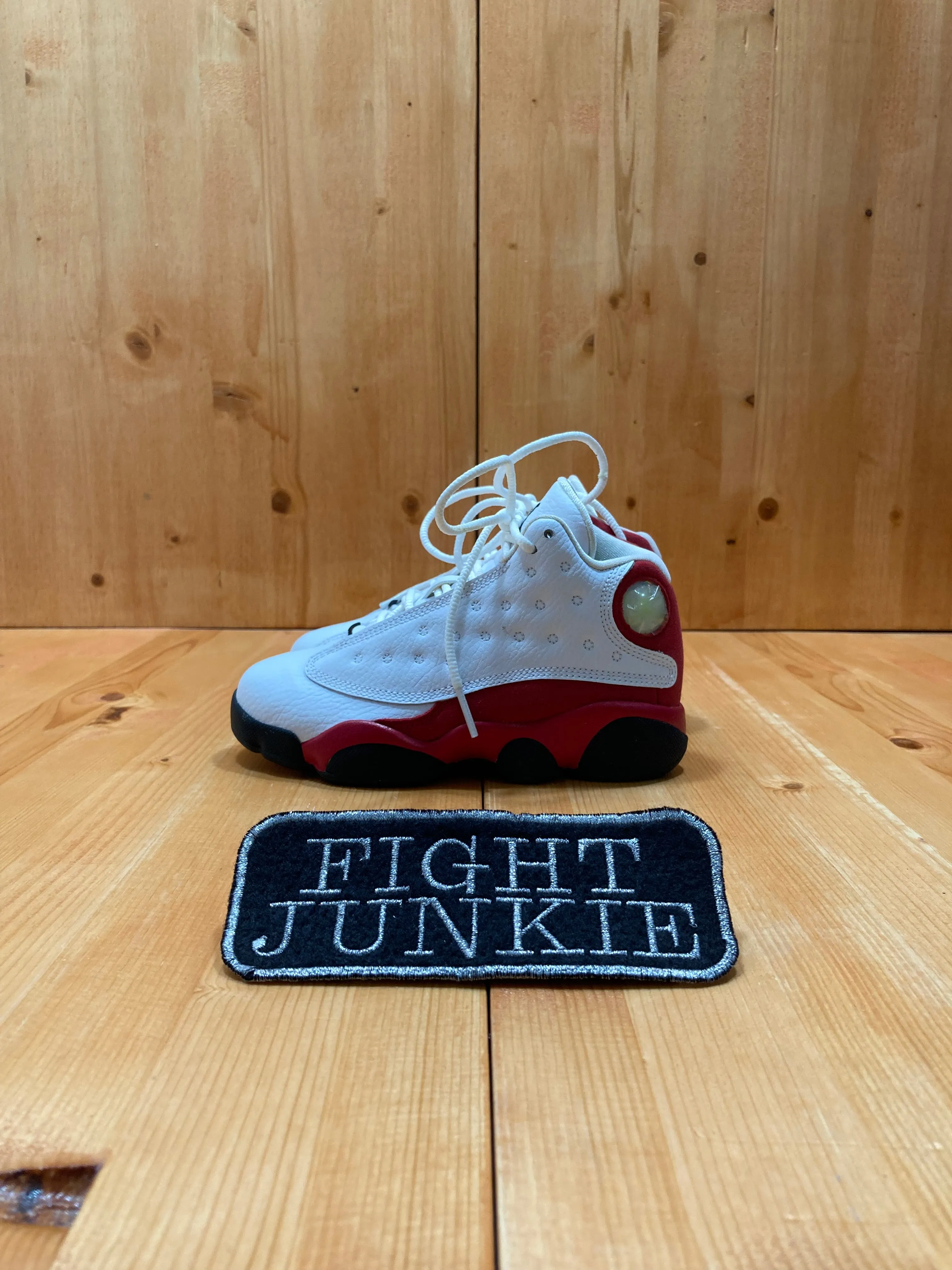 NEW! HTF NIKE AIR JORDAN 13 XIII RETRO OG CHICAGO Kids Size 11C Leather Shoes Sneakers White Red 414575-122