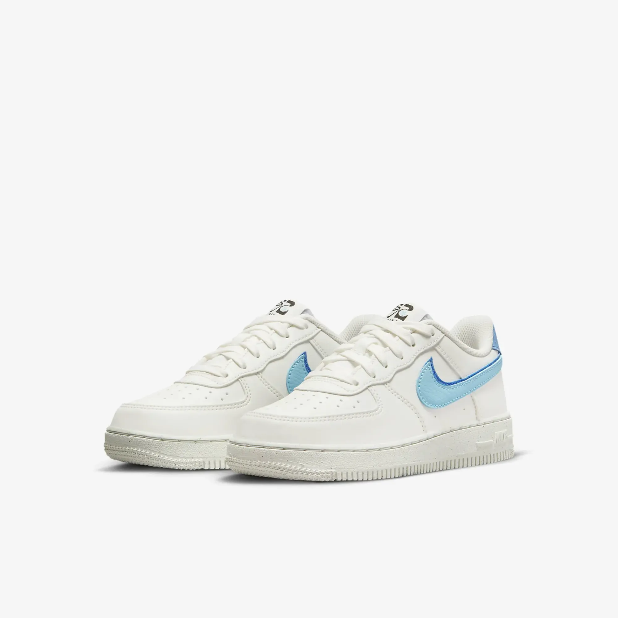 Nike Kids' Air Force 1 Low Medium Blue (PS)