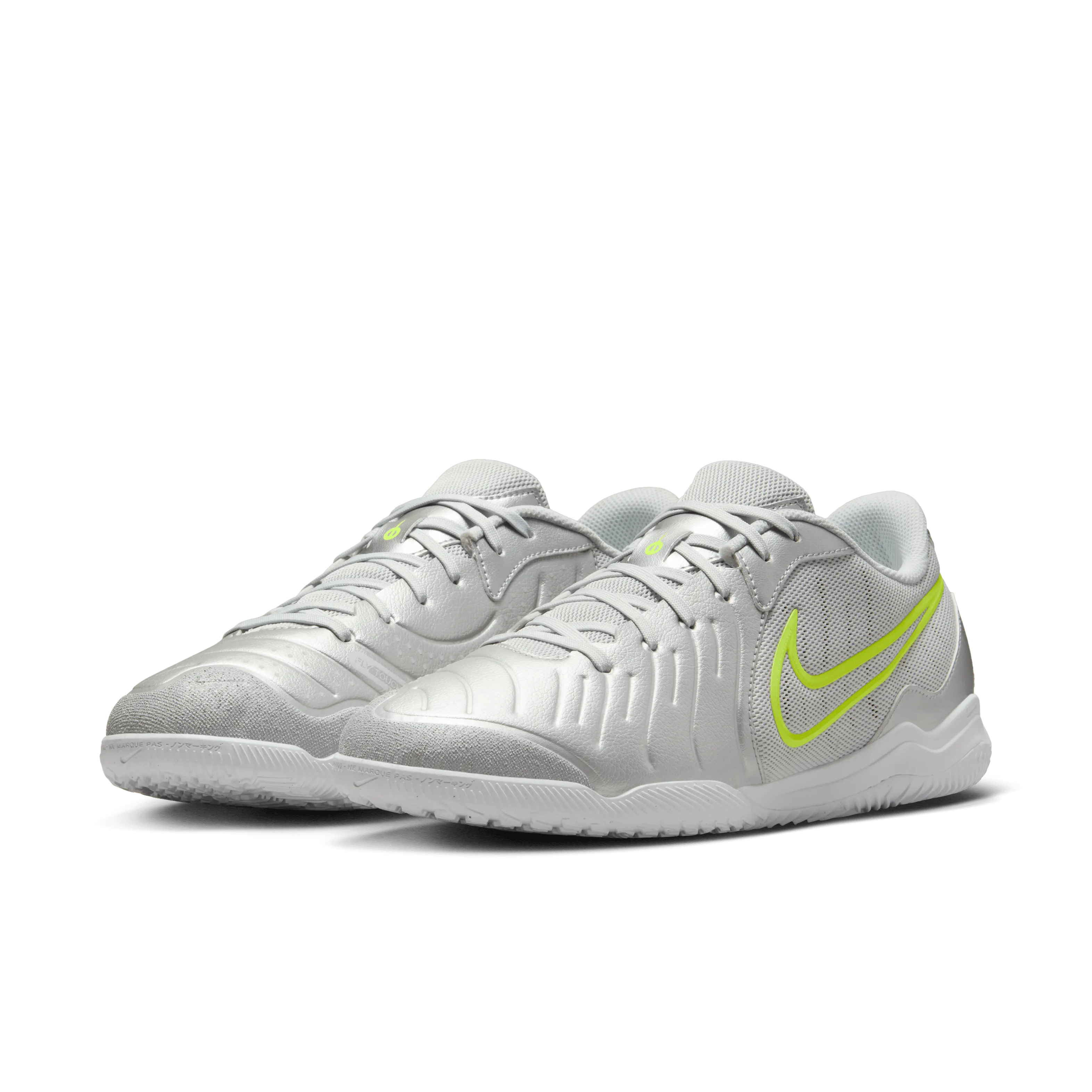 Nike Tiempo Legend 10 Academy IC-Metallic Silver/ White-Volt