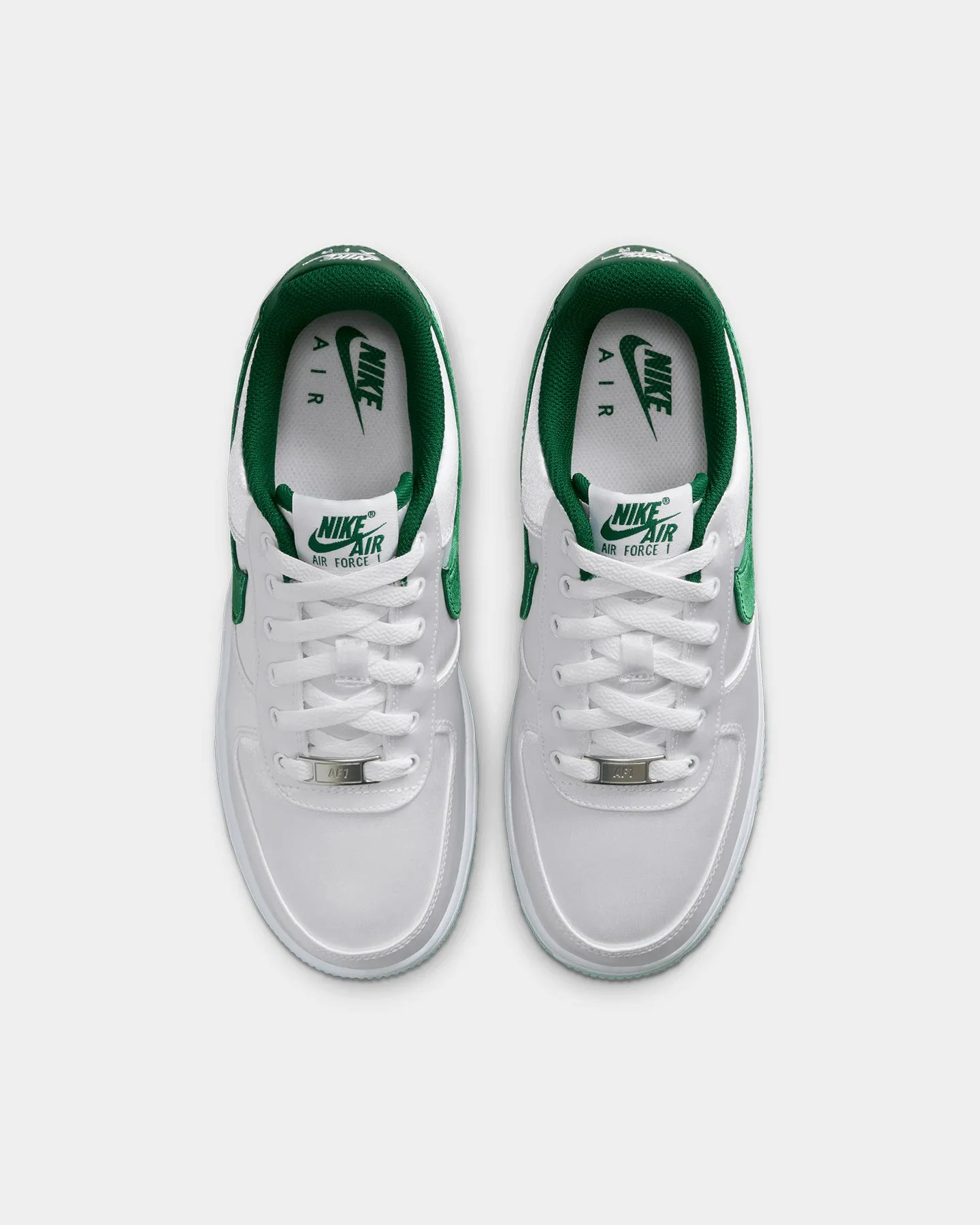 Nike Women's Air Force 1 '07 Essentials "Satin" White/Sport Green