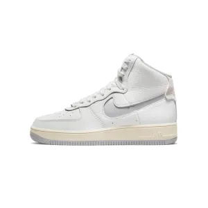 Nike Womens Air Force 1 SCULPT Shoes 'Summit White/Silver-Coconut Milk'