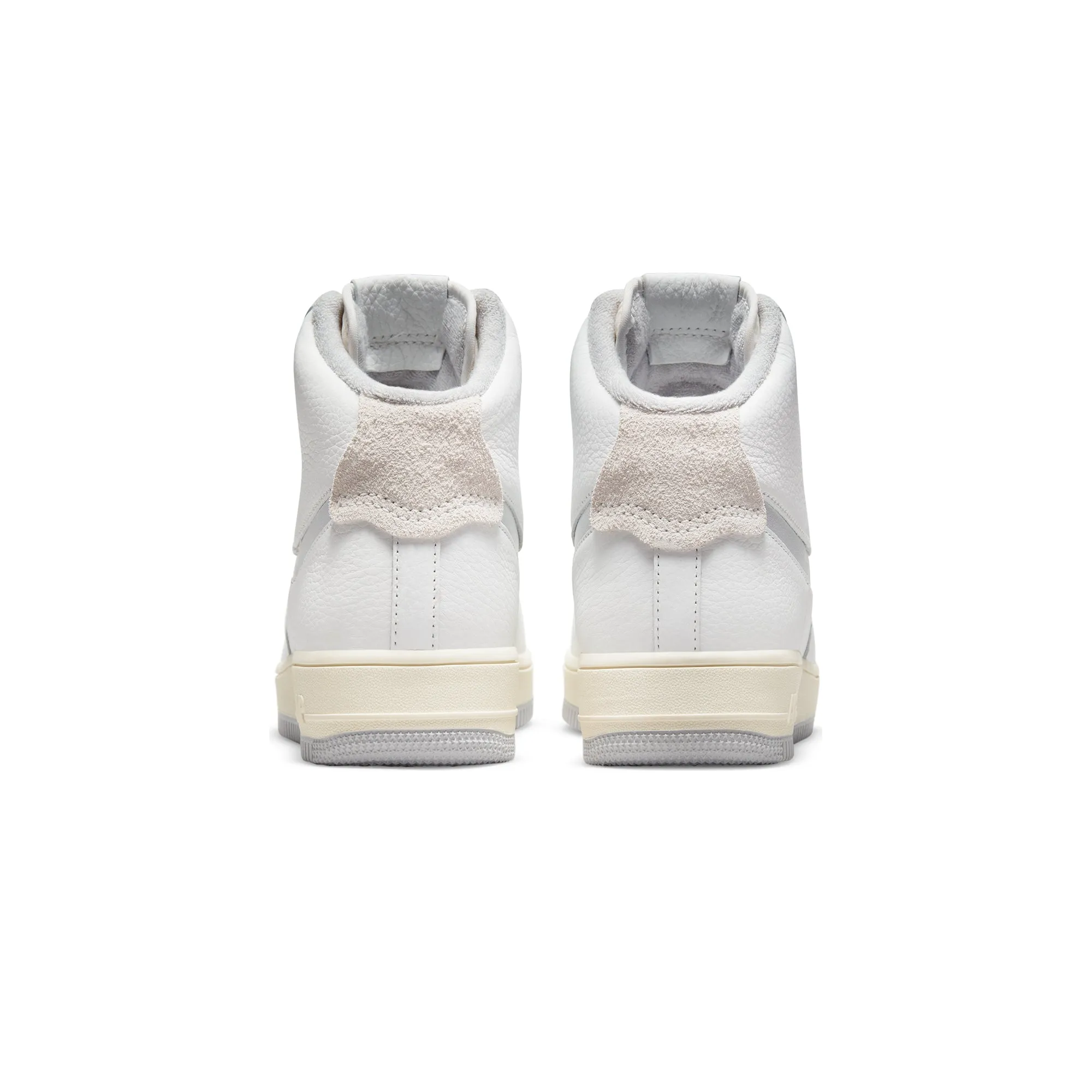 Nike Womens Air Force 1 SCULPT Shoes 'Summit White/Silver-Coconut Milk'