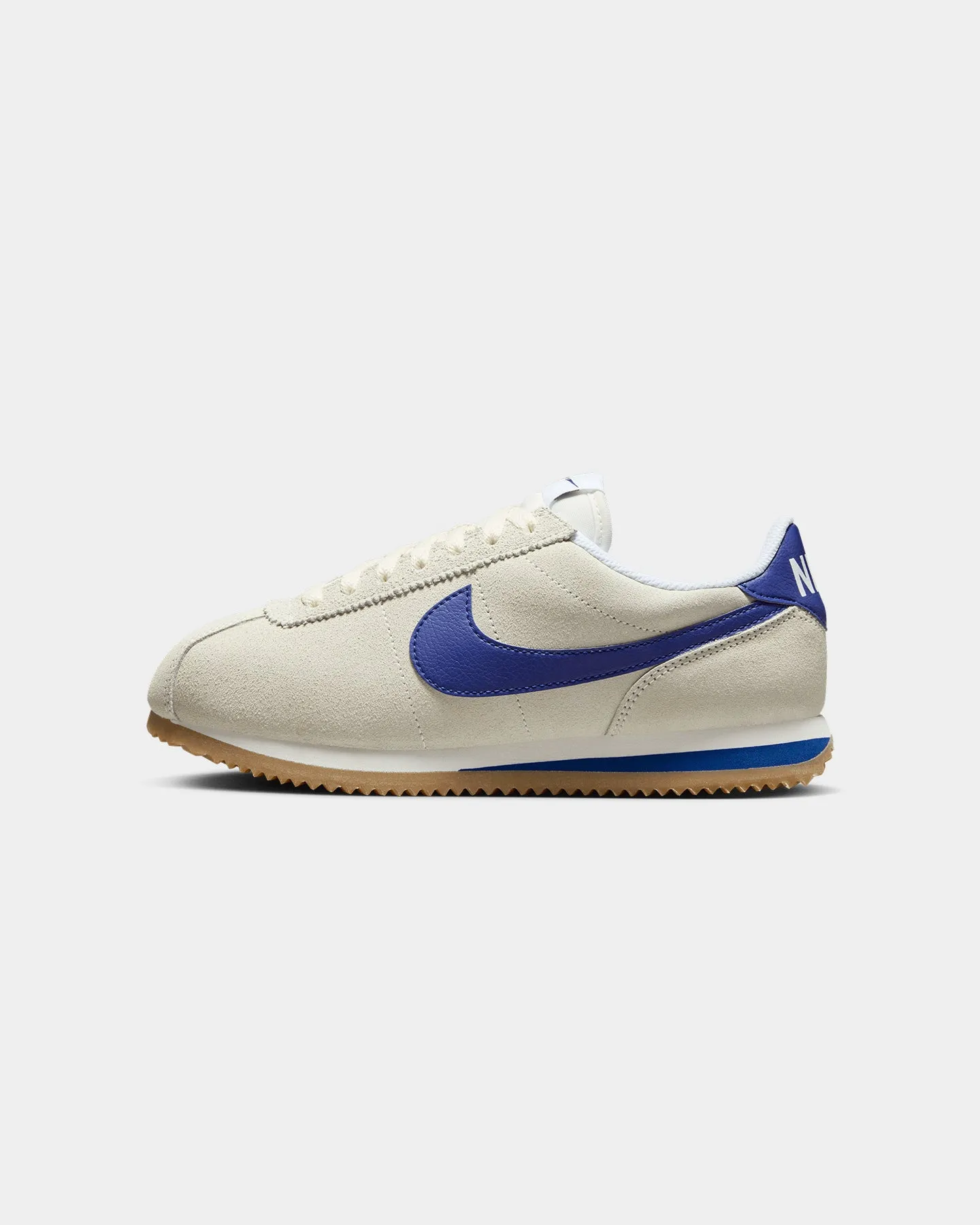 Nike Women's Cortez NCPS "Athletic Department" Pale Ivory/Deep Royal Blue