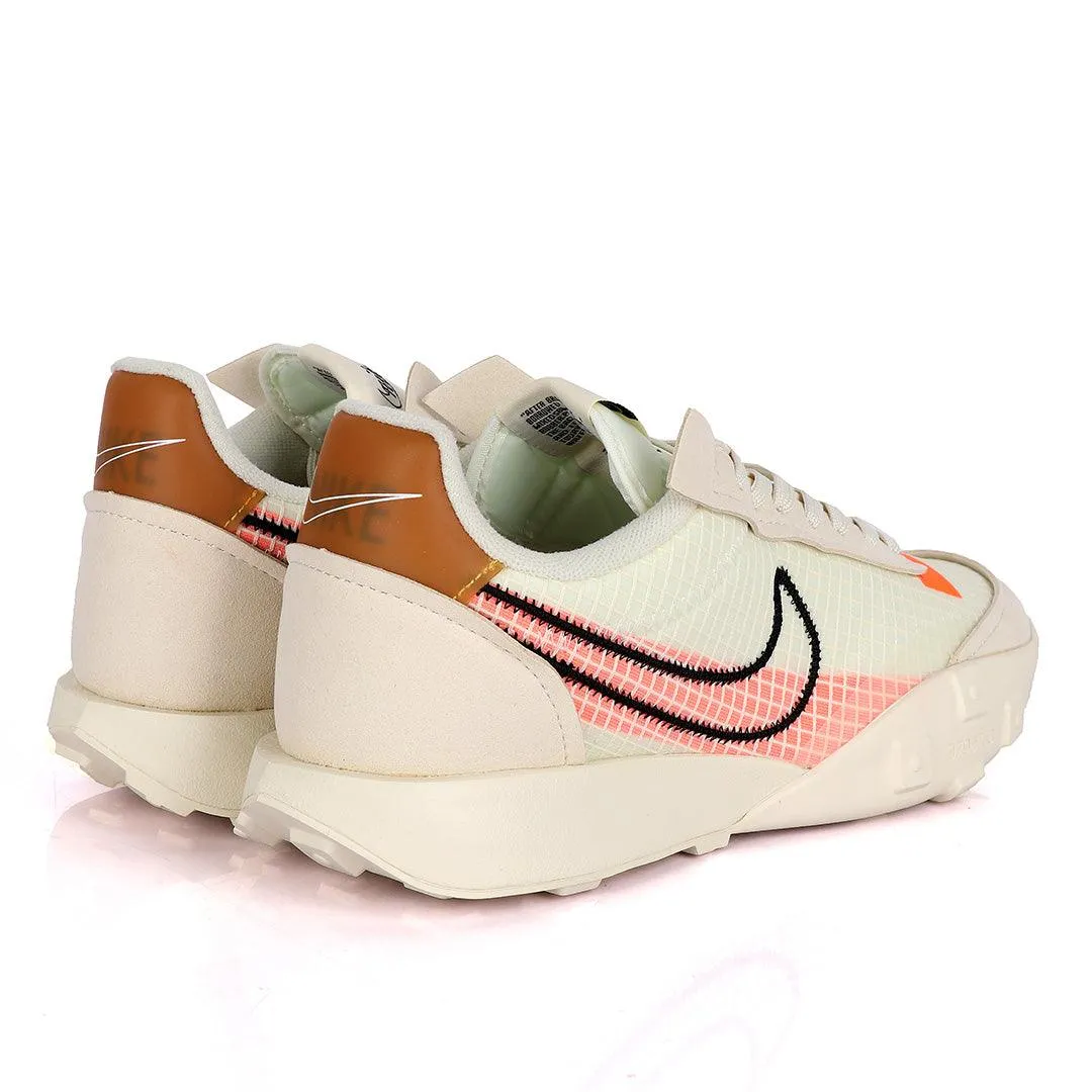 NK Waffle Racer Beige Sneakers