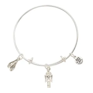 Nutcracker Ballet Shoes Bangle Bracelet