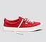 OCA Low Red Canvas Sneaker Women