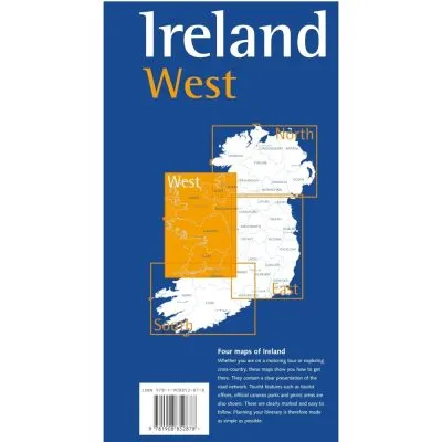 OSI Ireland West 1:250K Map