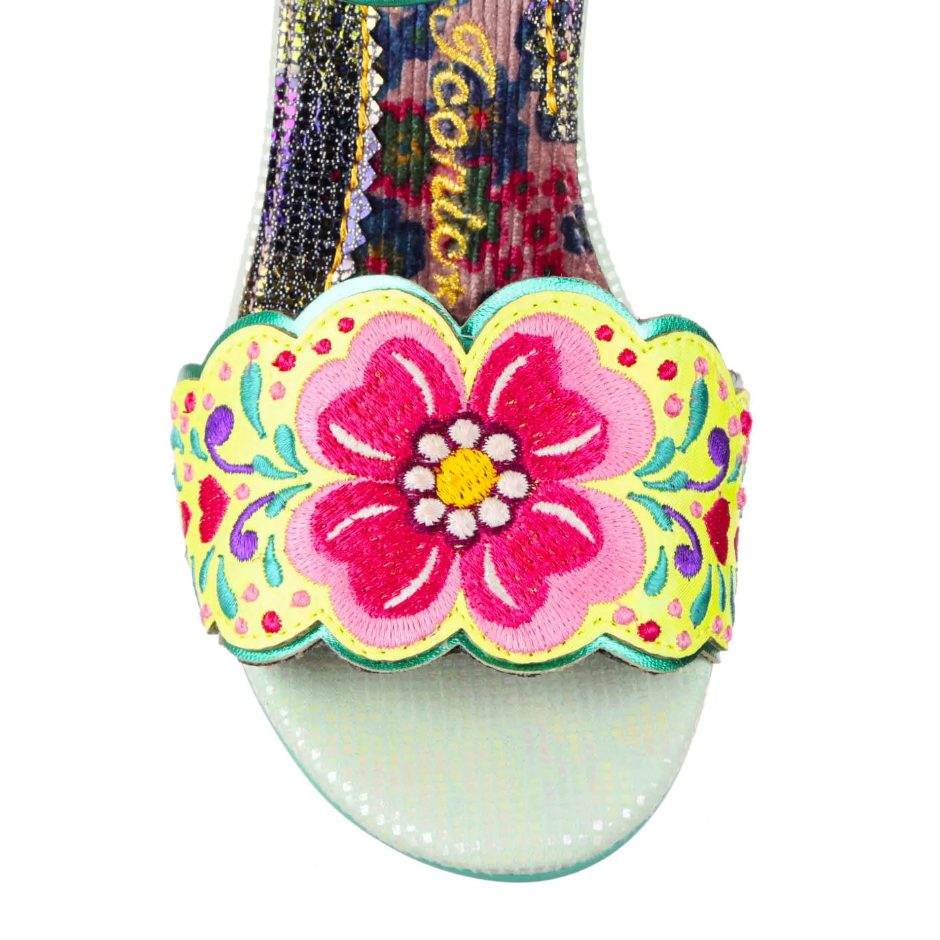 Posie Picking in Yellow by Irregular Choice