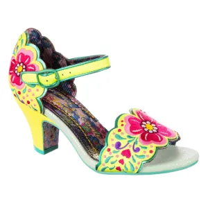 Posie Picking in Yellow by Irregular Choice