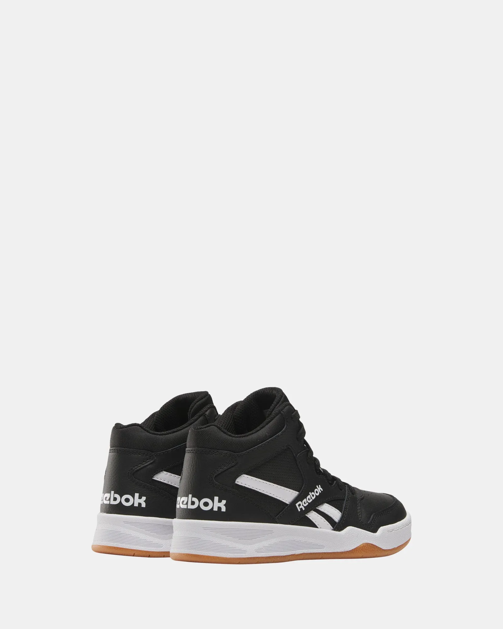 Reebok BB4500 Court Shoes - Preschool Black/White/Gum