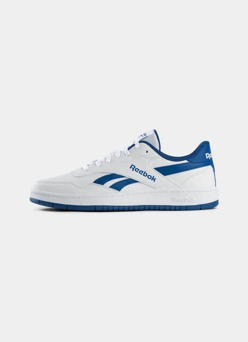 REEBOK MEN'S BB1000 WHITE/BLUE SNEAKER SHOES