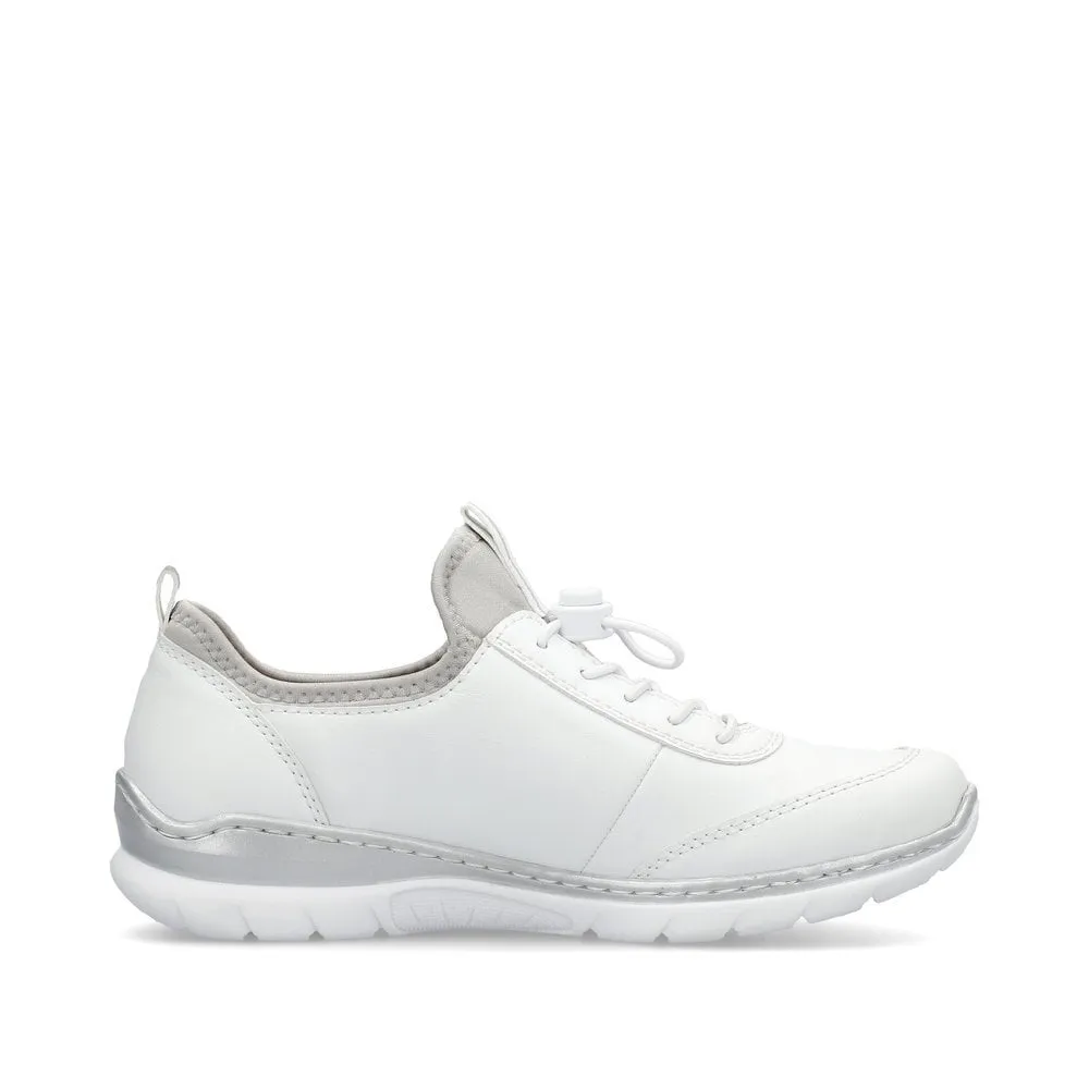 Rieker L3259 Ladies Shoes White