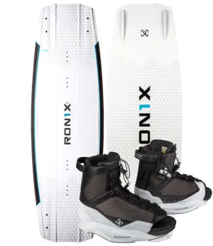 Ronix One Time Bomb Wakeboard Package with District Boots (2023)