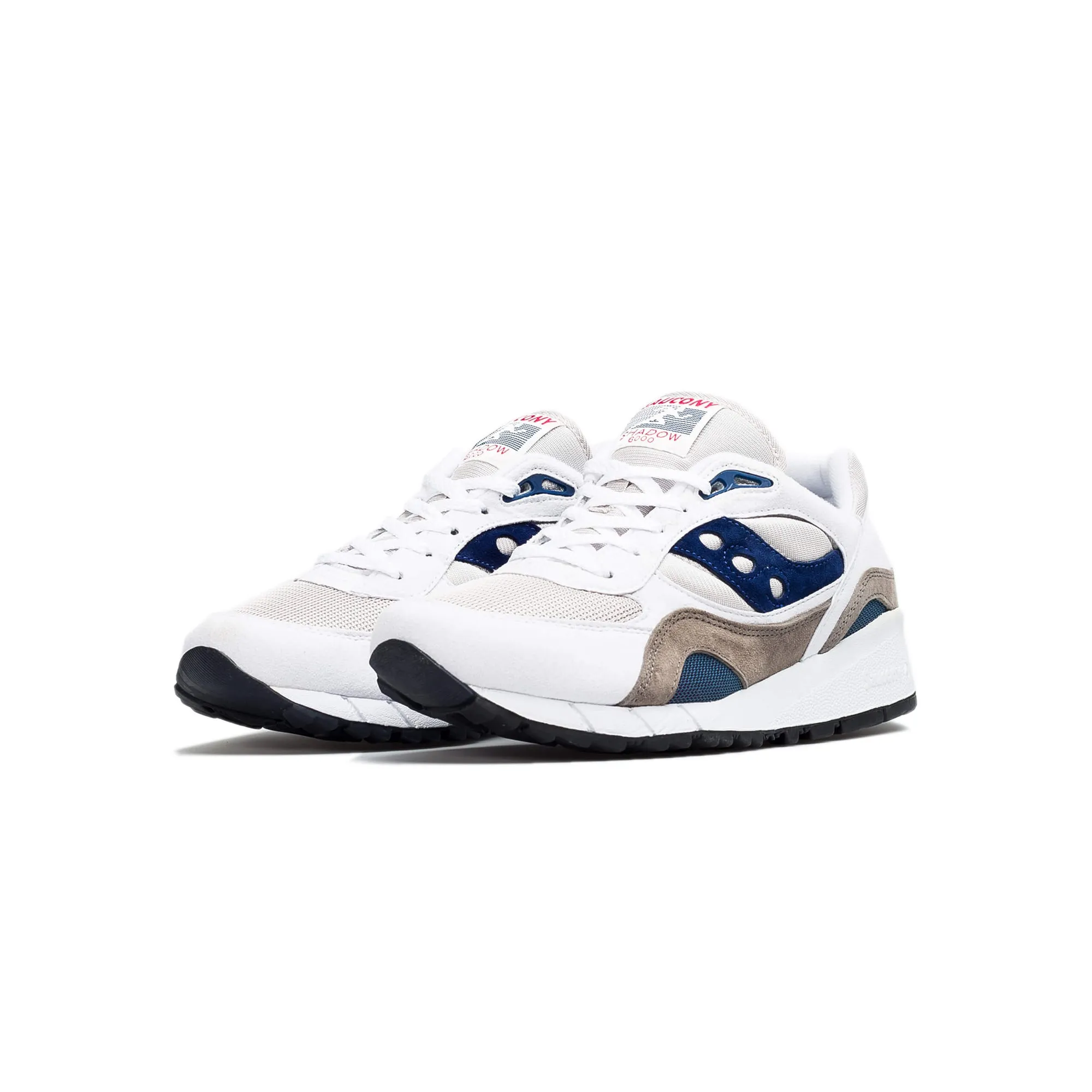 Saucony Mens Shadow 6000 Shoes 'White/Navy'