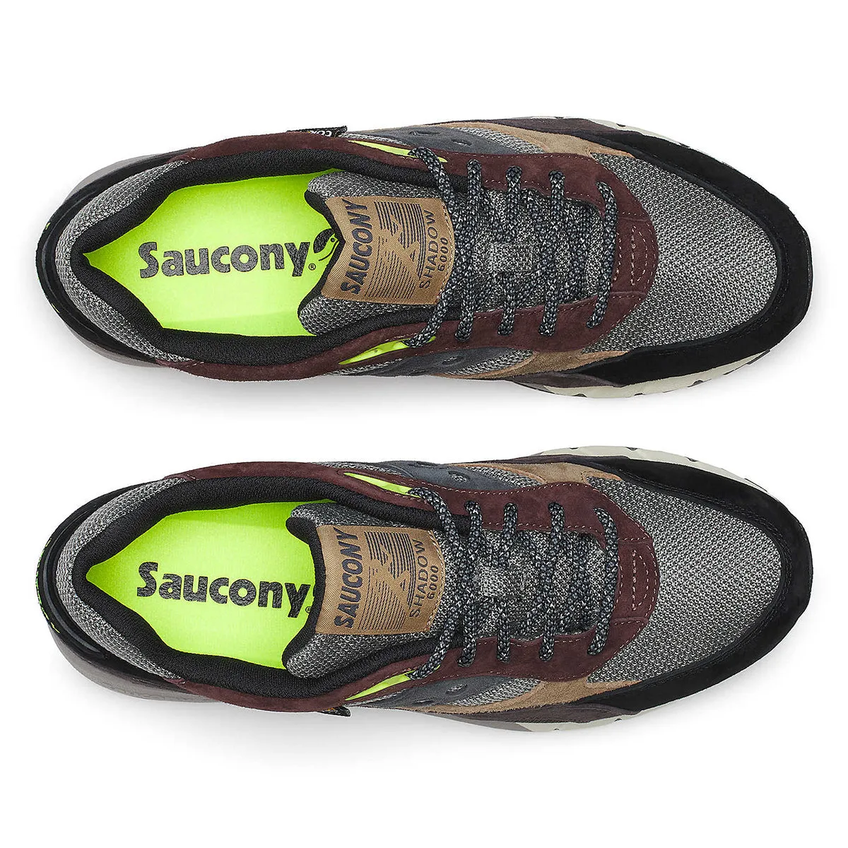 Saucony - Shadow 6000 Trainers in Brown/Agave