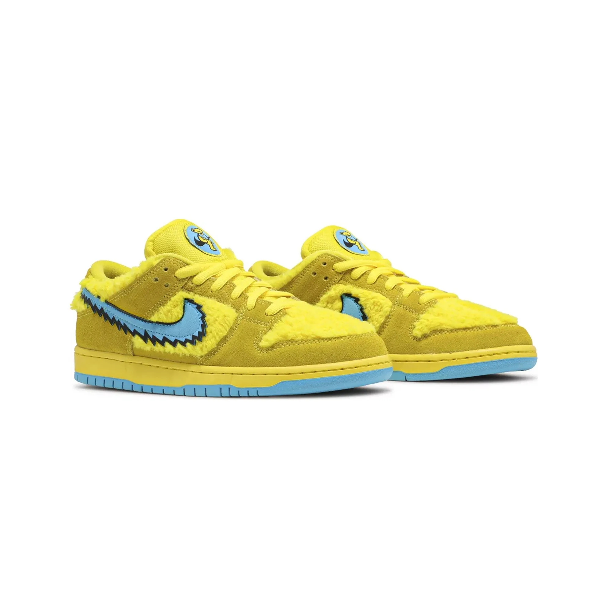 SB Dunk Low 'Grateful Dead Bears Opti Yellow' (2020)