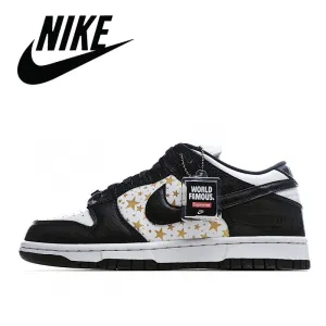 SCHNIKE SB DUNK Baja X Supremo Unisex Hombres Mujeres Zapatillas De Deporte Zapatos De Skate Zapatos