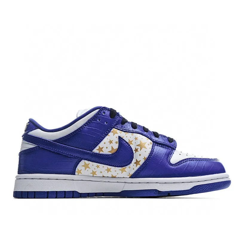 SCHNIKE SB DUNK Baja X Supremo Unisex Hombres Mujeres Zapatillas De Deporte Zapatos De Skate Zapatos