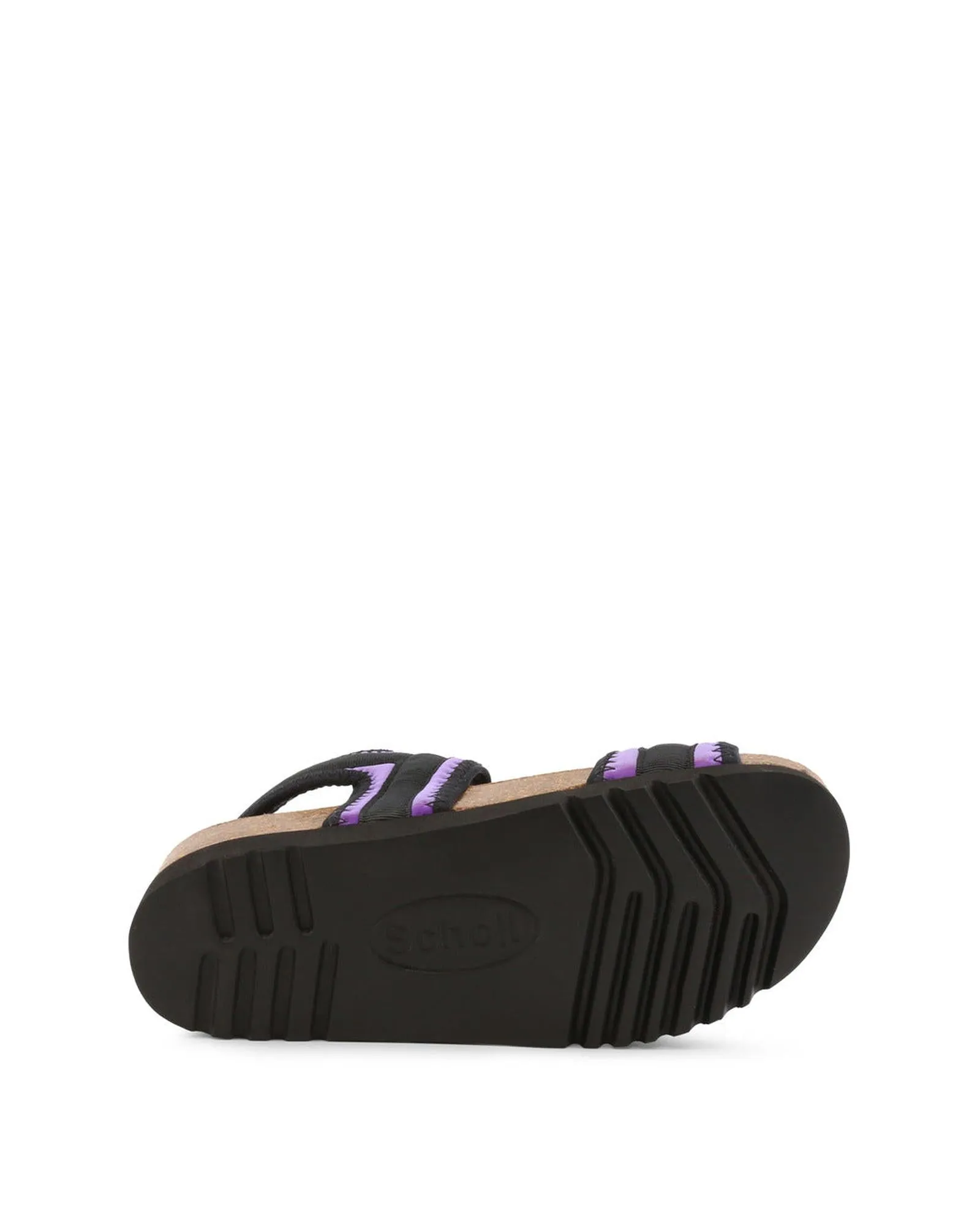 Scholl Original Womens Casual Sandals Purple