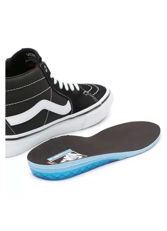 Shoes Vans Skate Grosso mid - Black / White / Emo leather