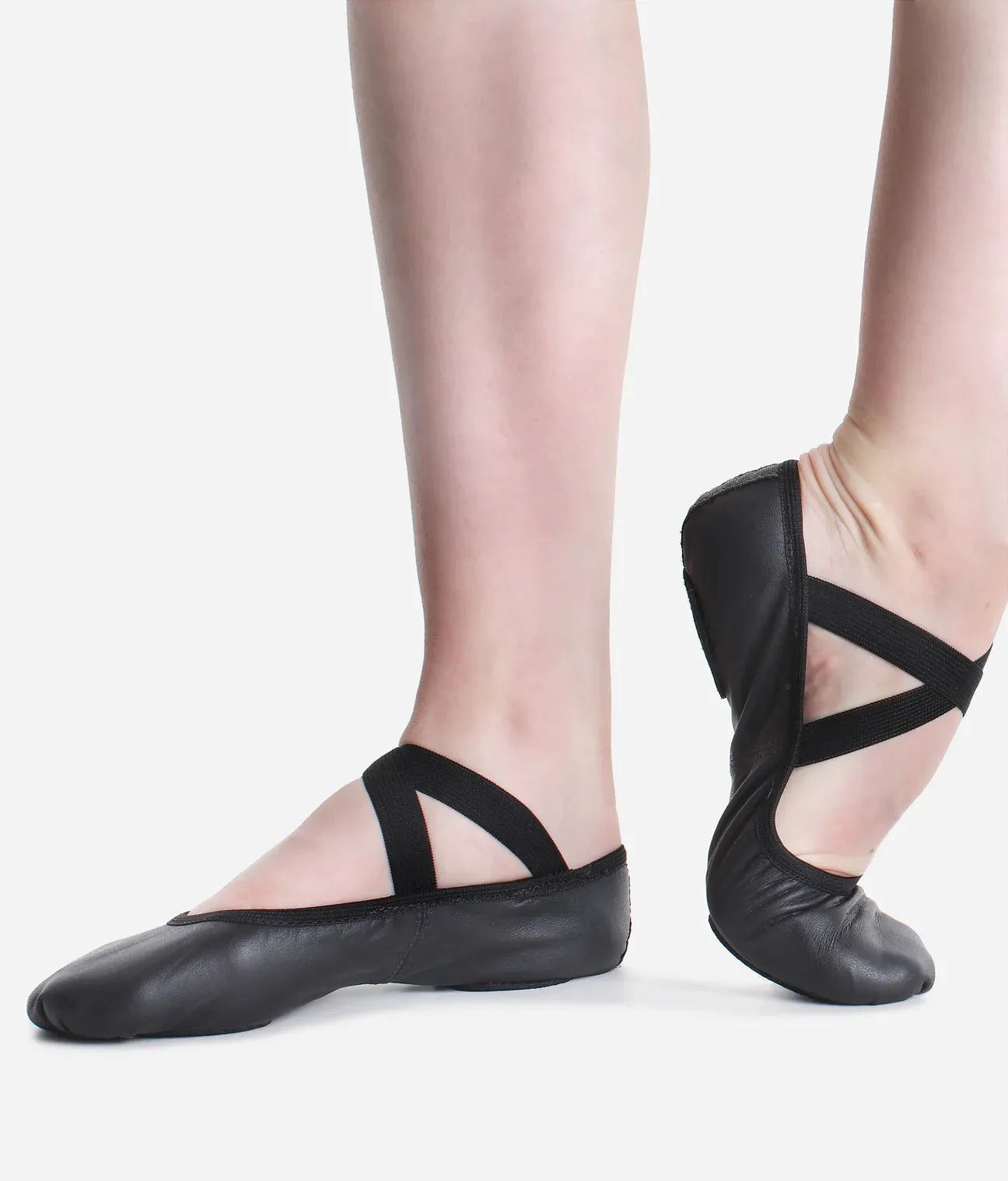 SoDanca Leather Split Sole Ballet Shoe