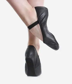 SoDanca Stretch Leather Full Sole Ballet Shoe