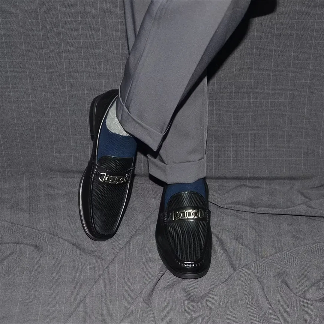 Sophisticated Casual Leather Loafers