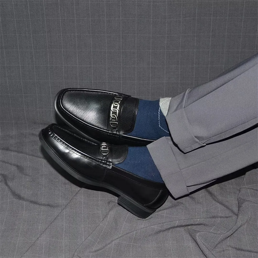 Sophisticated Casual Leather Loafers