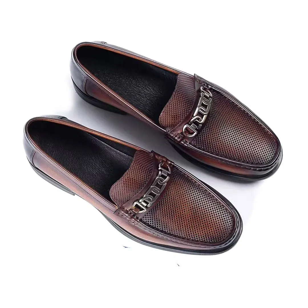 Sophisticated Casual Leather Loafers