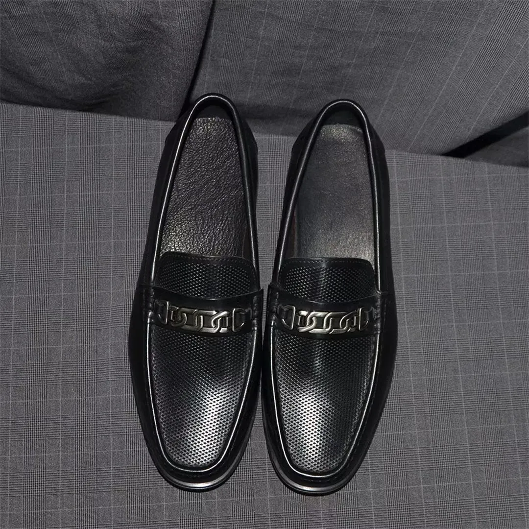 Sophisticated Casual Leather Loafers