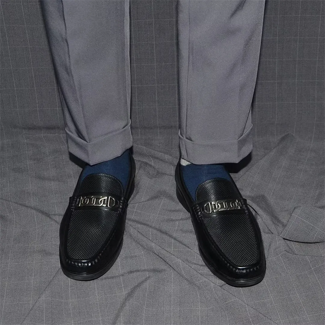 Sophisticated Casual Leather Loafers