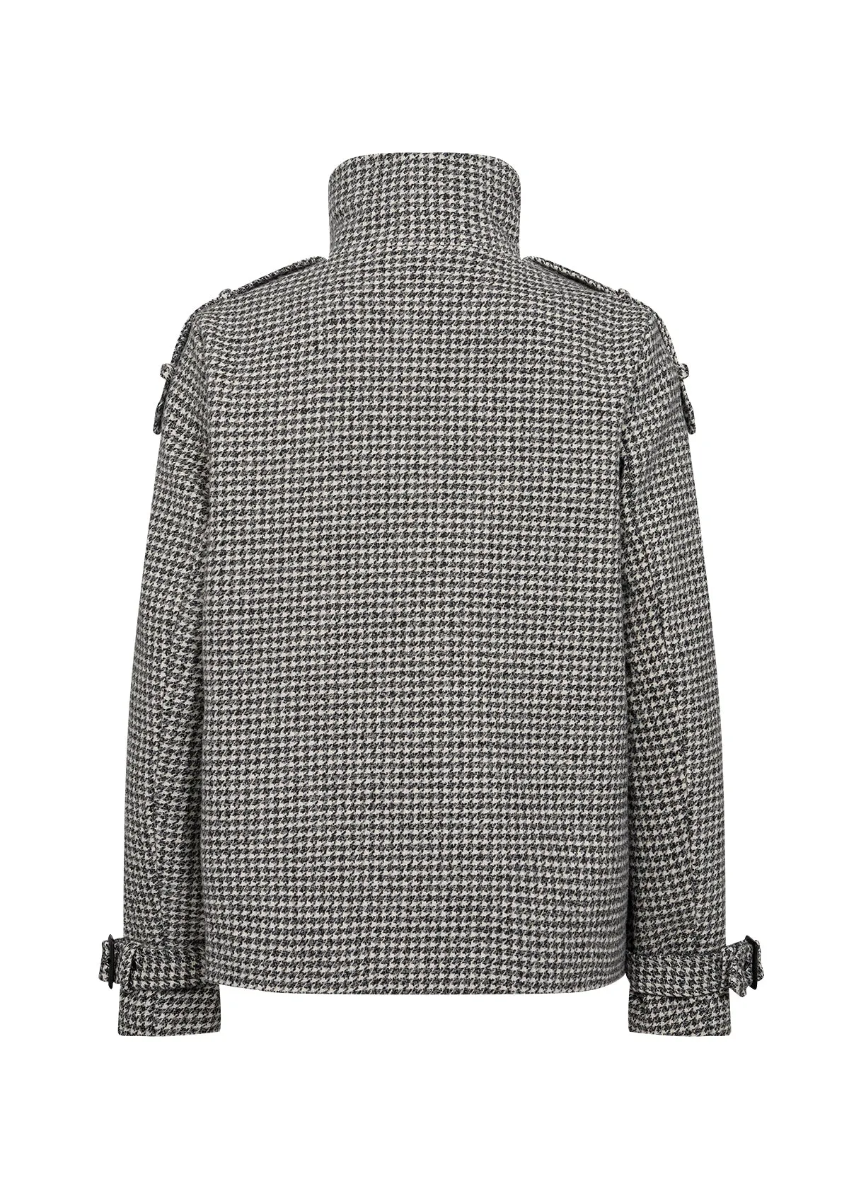 Soya Concept Felisia 1 Jacket Black Houndstooth Pattern