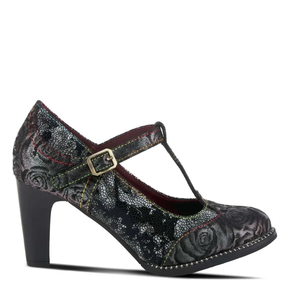 Spring Step Shoes L'Artiste Mazie Women's Floral T-Bar Shoes