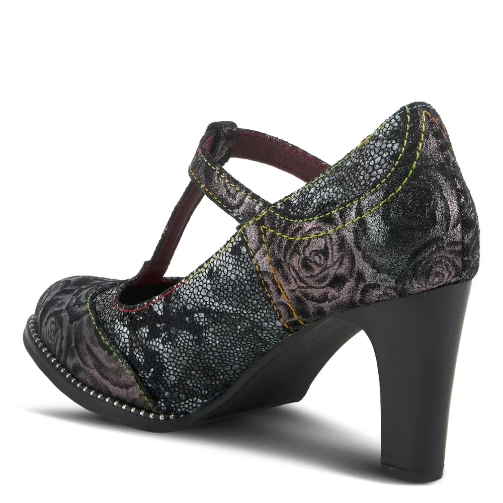 Spring Step Shoes L'Artiste Mazie Women's Floral T-Bar Shoes