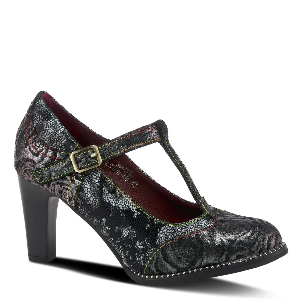 Spring Step Shoes L'Artiste Mazie Women's Floral T-Bar Shoes