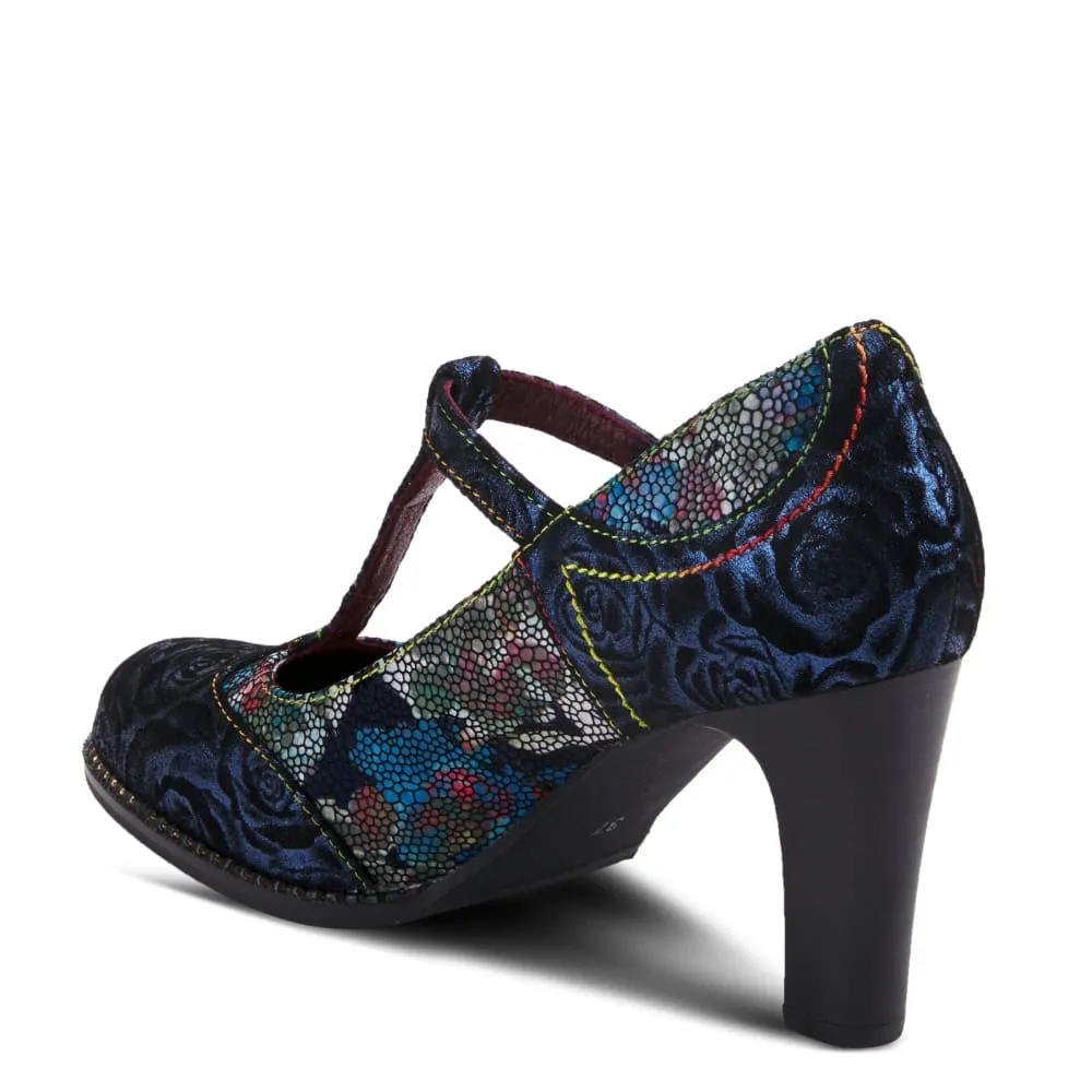 Spring Step Shoes L'Artiste Mazie Women's Floral T-Bar Shoes