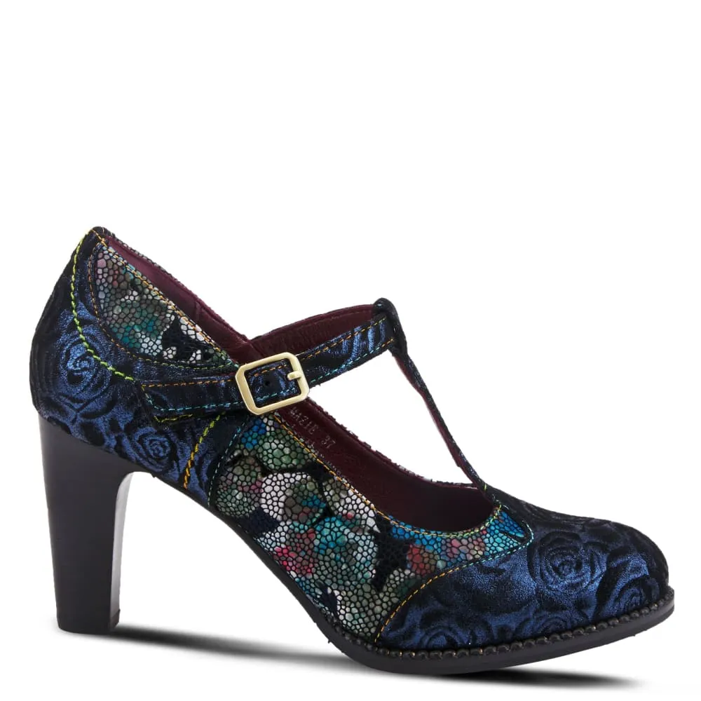 Spring Step Shoes L'Artiste Mazie Women's Floral T-Bar Shoes