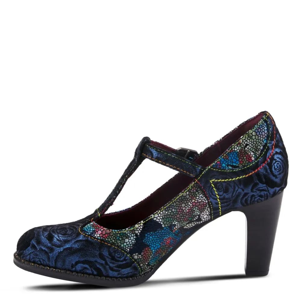 Spring Step Shoes L'Artiste Mazie Women's Floral T-Bar Shoes