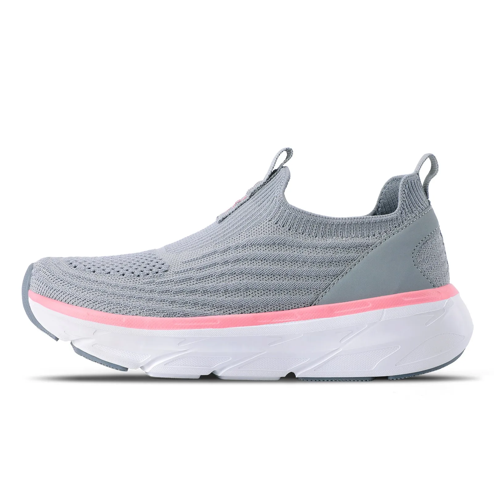 STQ Women's Slip On Walking Tennis Shoes Cushion Comfortable Orthopedic Sneakers Breathable Non-Slip Athletic Gym Workout Shoe