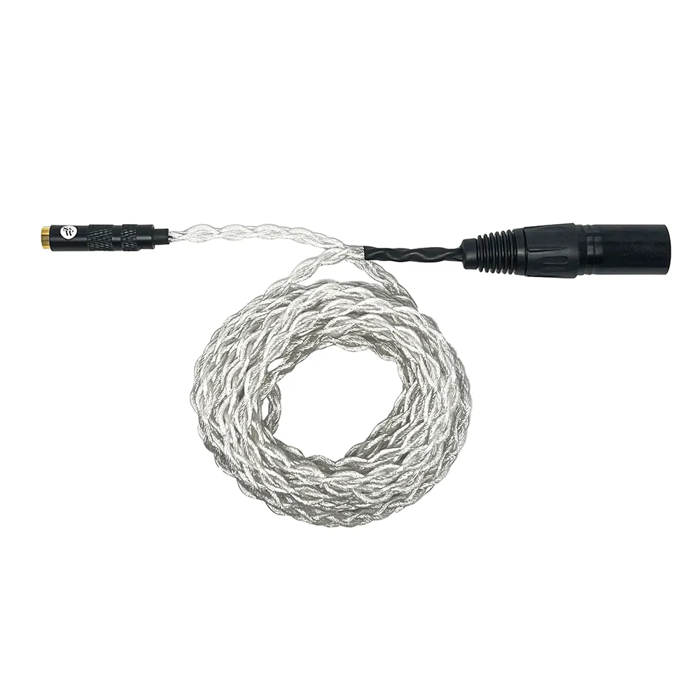 Strauss & Wagner Ennis 4-pin XLR Male to 4.4mm Female Balanced Extension Cable (12ft)