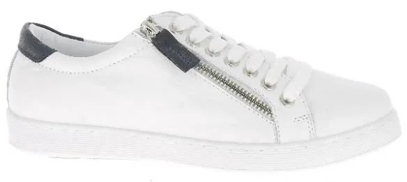 Token - Leather Sneaker - White/Navy