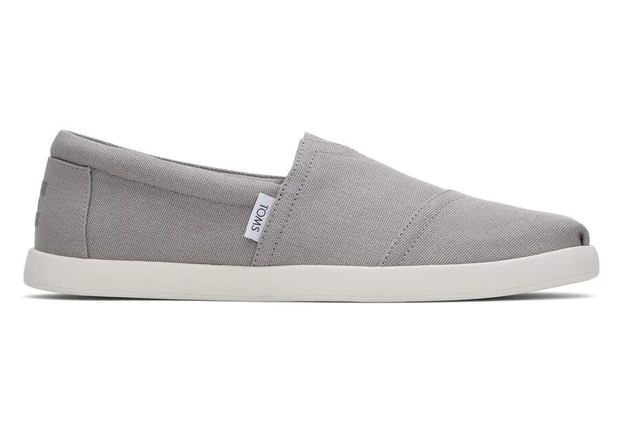 Toms Men Alp Fwd Drizzle Grey Recycled Cotton Canvas